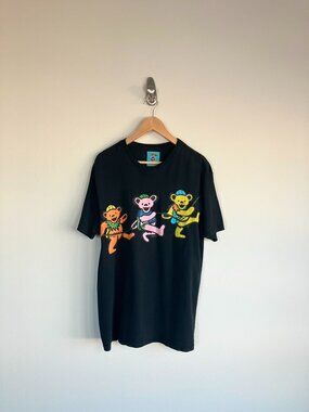 Chinatown Market x Grateful Dead PMA Black Tee Size Large